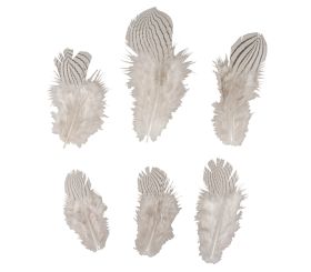 Plume déco Motif de zèbre