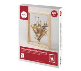 Kit Cadre bois Fleurs séchées, FSC 100%