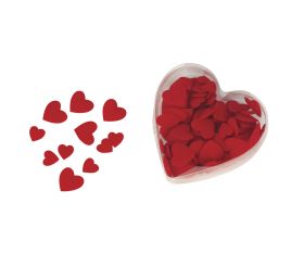 Miniat. velours-tissu: Coeur, puaté