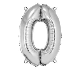 Folienballon Zahl 0