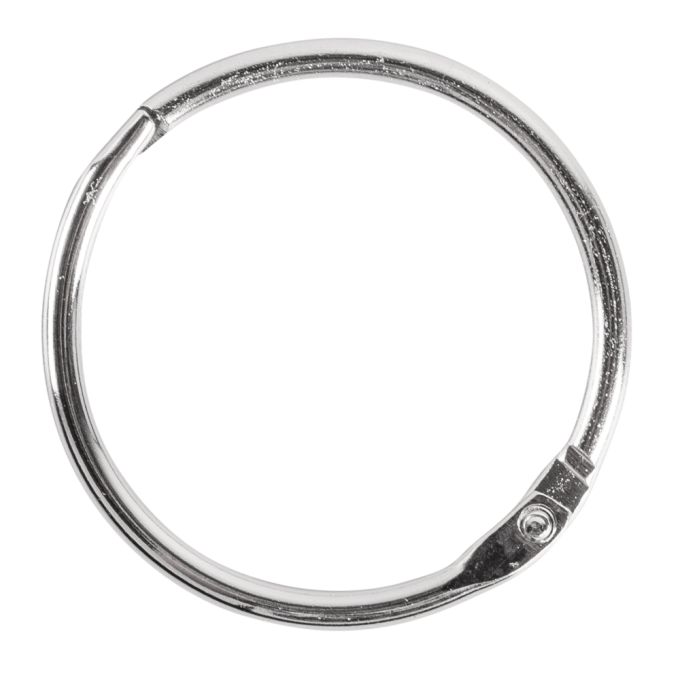 Rayher Lot De 10 Anneaux Métal Blanc 25 Cm - Idéal Pour Capteurs De Rêves, Mandalas, Couronnes Et DIY Mariage
