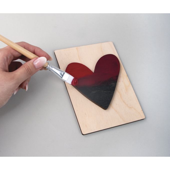 Lettre En Bois Rayher - Hauteur 2 Cm - Lettre R - Pour Bricolage, Décoration Personnalisée, Customisation - 6