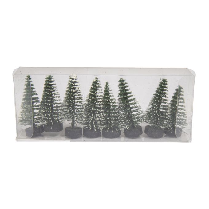 Deko-Tannenbaum beschneit – Rayher