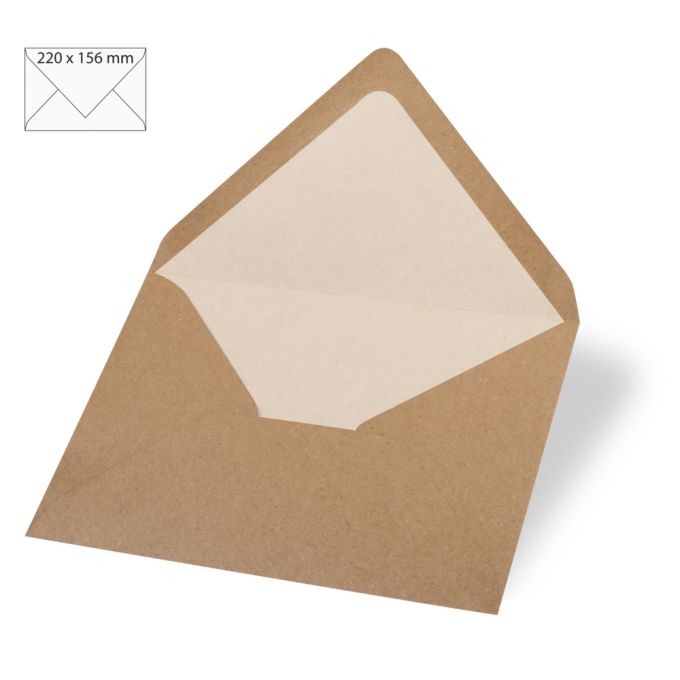 Enveloppe C6, FSC Recycled Credit – Rayher