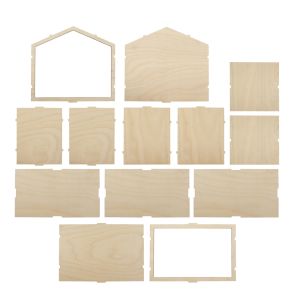 Kit en bois Mini bâtiment,FSC Mix Credit