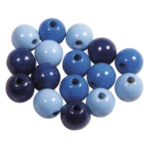 Perles en bois FSC 100%, polies, 10mm ø