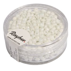 Rocailles, 2,6 mm ø, opaques lustre