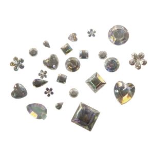 Mix strass acryliques, diff. formes
