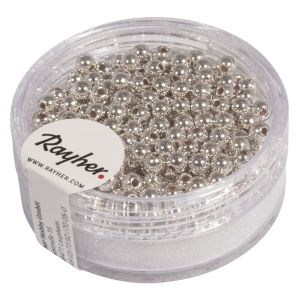 Perles en plastique, 3 mm ø