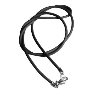 Collier en caoutchouc, 2mm ø