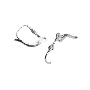 925 argent crochets d'oreille a. fermoir