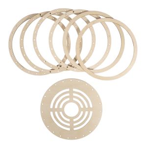 Anneaux en bois p.lampe, FSC Mix Credit