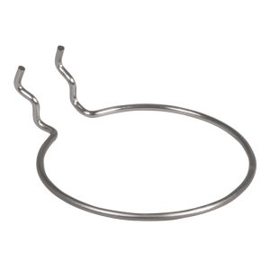 Fixation en métal, rond, 10cm ø