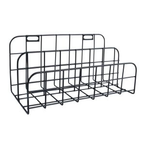 Etagère en fil de fer, 2 compartiments