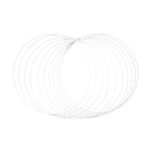 Anneaux en métal, revêtus, 25cm ø