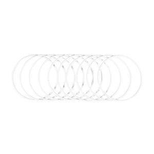 Anneaux en métal revêtus, 15cm ø