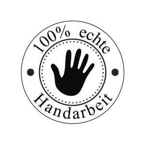 Tampon Handarbeit , 3cm ø