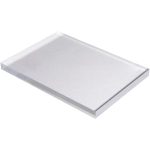 Bloc acryl.p.tamp.silicone et caoutchouc