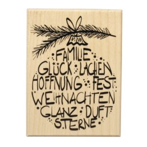 Tampon  Weihnachtsglück