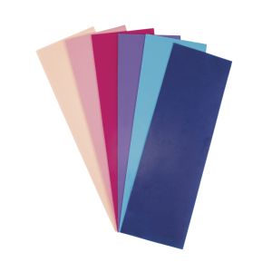 Feuille de cire, teintes à la mode
