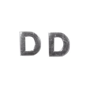 Wachsbuchstaben -D-