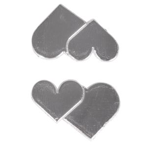 Motif de cire: Coeur double