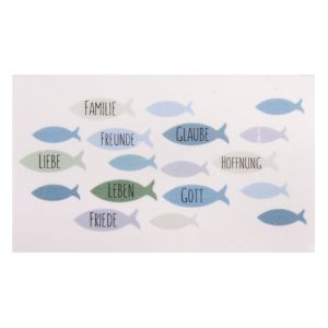 Motif de cire Poissons