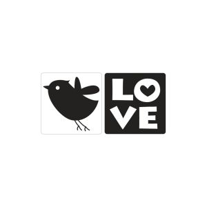 Labels GB Love +oiseau