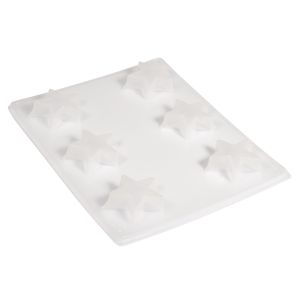 LDPE Gießform: Sterne, 3,6cm ø