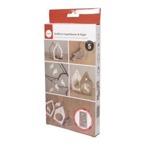 Moule en silicone Nichoirs + Oiseaux