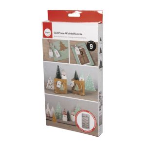Moule en silicone Famille de lutins