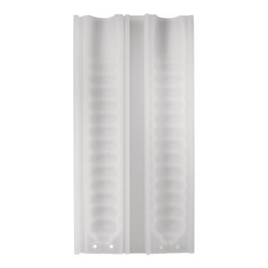 Casting mould Taper candle, striped