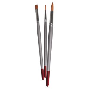 Set pinceaux peinture sur tissu FSC 100%