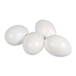 Oeufs en plastique, 10cm ø