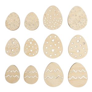 Miniat. bois Oeuf Pâques,FSC Mix Credit
