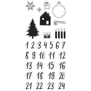 Clear Stamps -Calendr.de l'avent Classic