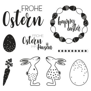 Clear Stamps - Amis de Pâques