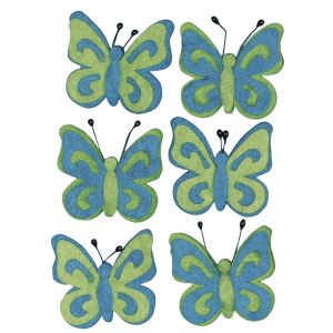 Papillon en feutrine