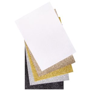 Feutre pailleté assorti