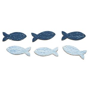 Miniatures en bois Poissons