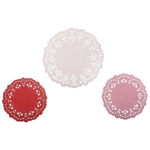 Papier dentelle Kit: Rond