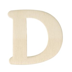Lettres en bois, 4 cm