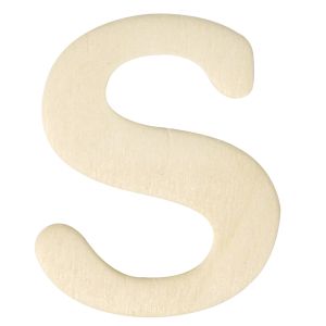 Lettres en bois, 4 cm