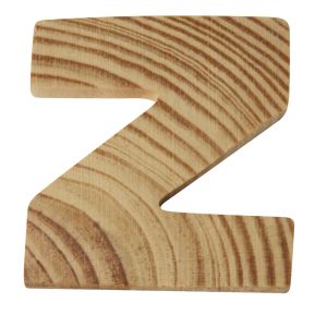 Lettres en bois