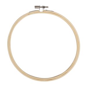 Bambou Cadre pour broderie, 23cm ø