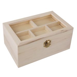 Coffret bois couver. déco FSC Mix Credit