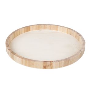 Plateau en bois, FSC Mix Credit, 30cm ø