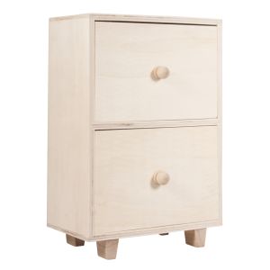 Commode bois sur pieds, FSC Mix Credit