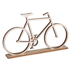 Bicyclette en bois, à poser FSC 100%
