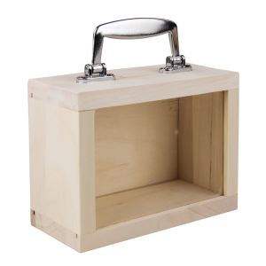 Caisse en bois+fenêtr, FSC Mix Credit